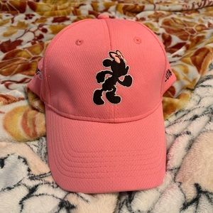 Rundisney pink Minnie Mouse cap